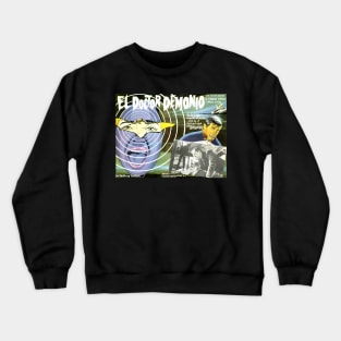 Classic Horror Movie Poster - Demon Doctor Crewneck Sweatshirt